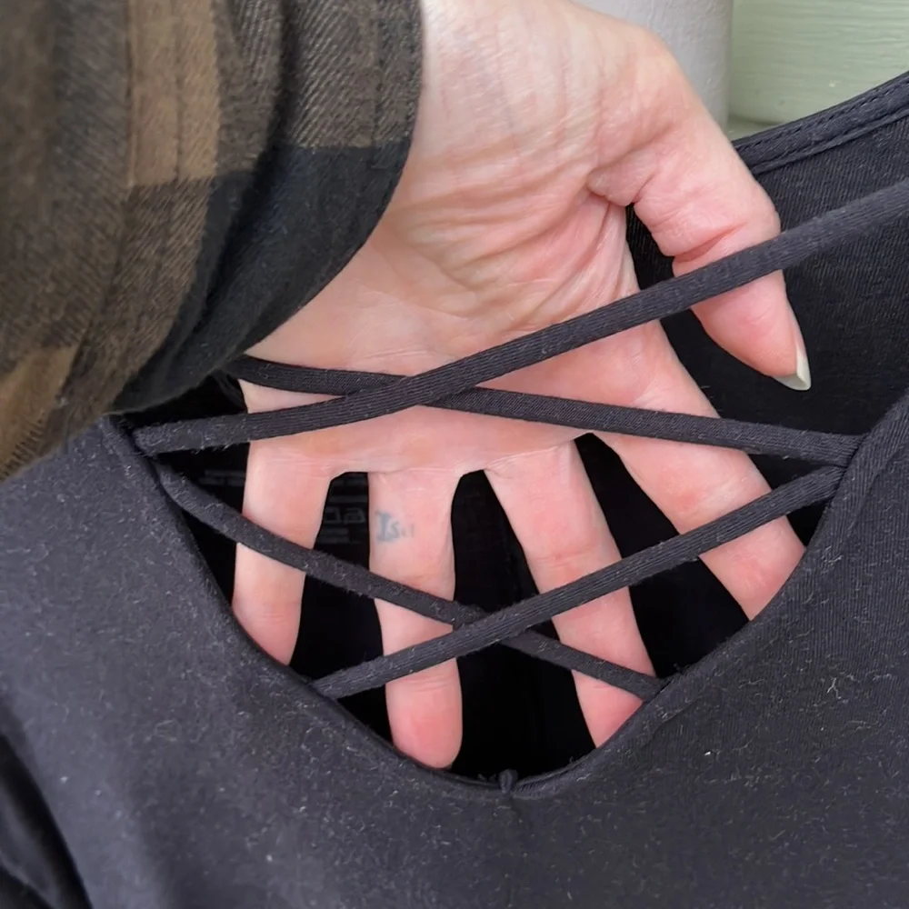 EUC Maurices black long sleeve dress - Picture 2 of 9